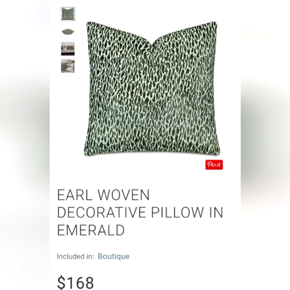 I have 3 Studio 773, EARL WOVEN DECORATIVE PILLOW'S